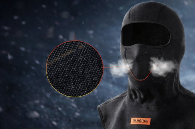 I&M MOTOR Balaclava Térmica e Impermeable para Moto