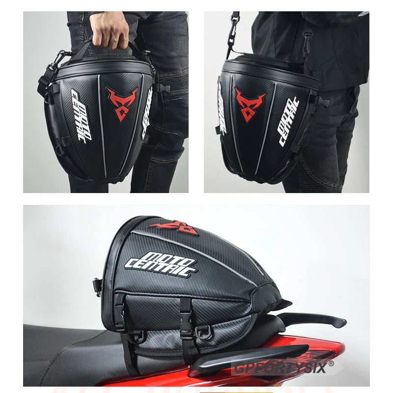 Bolsa Trasera para Moto Impermeable 15L